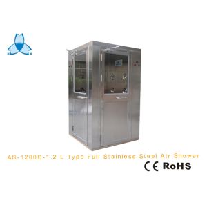 Personal Cleanroom Air Shower With Two-side Blowing for one person, automatic