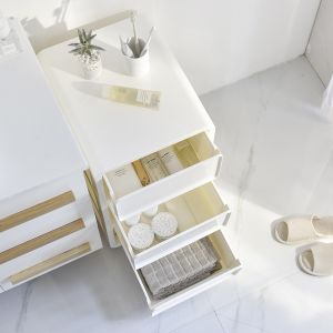 Individual 6 Drawer Plastic Storage Container 66cm 6 Tier Plastic Storage