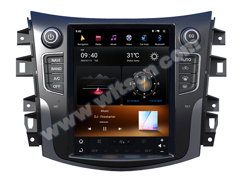 Quality 9.7" Screen Tesla Vertical Android Screen For Nissan Navara Terra NP300 2017-2022 Car Stereo wholesale