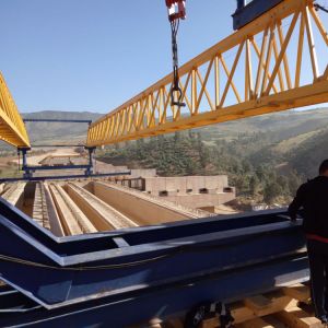 120t High Speed Rail Launcher bridge manufacture and crane price