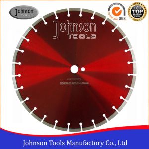400mm Dry Cut Diamond Blade , Concrete Cutting Saw For Soft /  Hard Construction Materials 