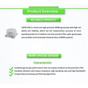 Customizable UNIVO UBTMT200Y Three-axis MEMS Gyroscope for Stabilization