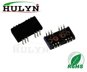 Cheap Single Port, 100 BASE-T PC Card Ethernet Transformer Modules, SMD for sale