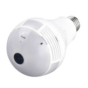 1.30MP 360 Panoramin Wifi Camera Light Bulb Smart Led Light Bulbs For Floor