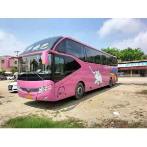 WP.10 Engine 51 Seats Used Yutong ZK6127 Bus With Leaf Spring Suspension