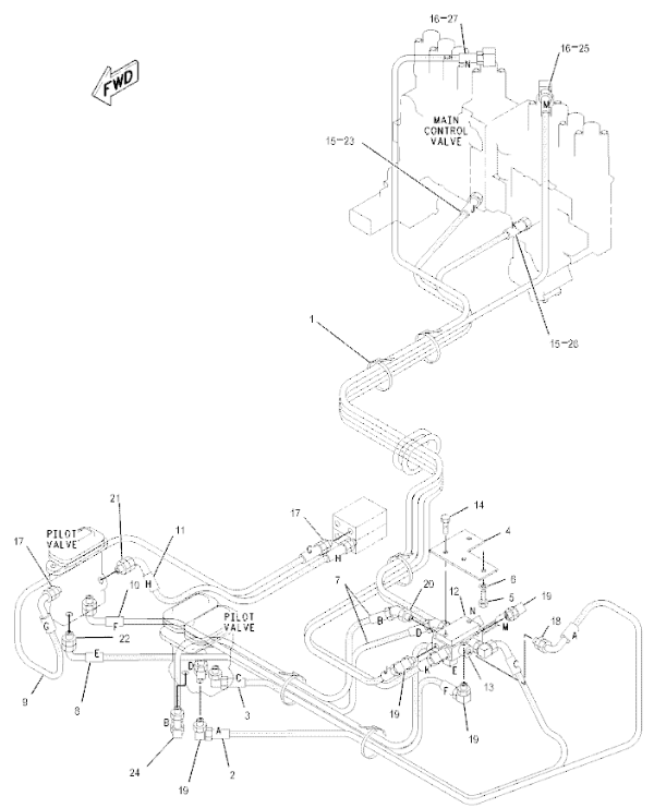 167-3466 1673466 Pressure Switch Excavator Electric Parts Fitting For 3066 3126B 320C
