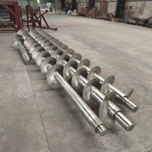 ODM/OEM Custom Continuous Screw Flight Auger Screw Parts Stainless Steel Spiral