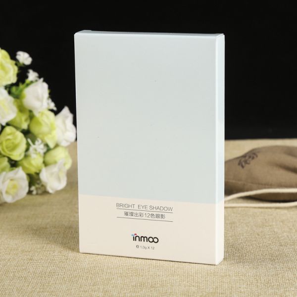 Coated paper craft paper UV SILK print Mask Eye shadow cosmetics Colorful box package