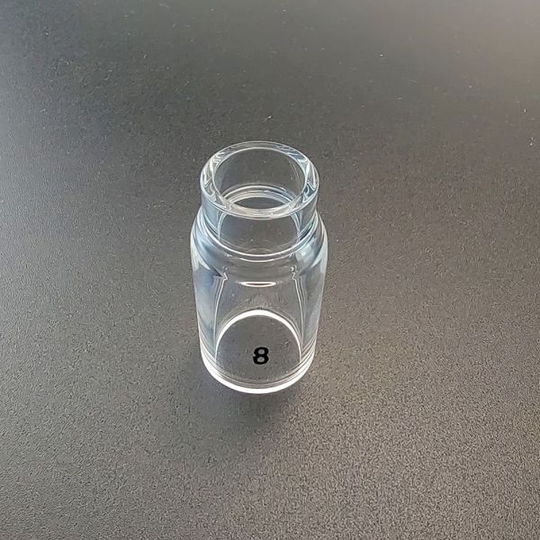 OBM Support UPPERWELD 54NQ14-8 Clear Glass Nozzle Clear Quartz Cups Tig