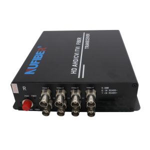 Full 1080P HD Fiber Video Transmitter Receiver Simplex SM 20km FC 2MP