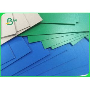 1.7mm Hard Paperboard High Stiffness Carton Board Sheet Grey / Color