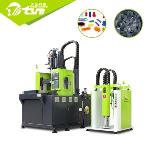 Liquid Semi Automatic Vertical Injection Moulding Machine 150mm Ejection Stroke