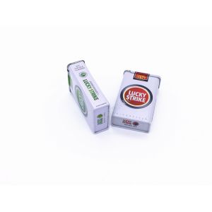 Rectangular Hinged Tin Containers Tea Tin Box Containers Storage Fancy Airtight