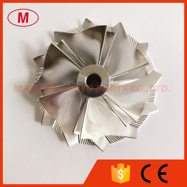 TD04 13G 39.99/51.00mm 6+6 blades high performance Turbo Billet/milling/aluminum