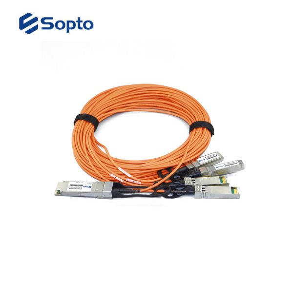 Quality 40G AOC Active Optical Cable , QSFP+ Active Optical Cable 1-100m Length wholesale