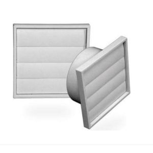 Customized Square Grille for Air Extractor Fan Accessories White Air Extractor
