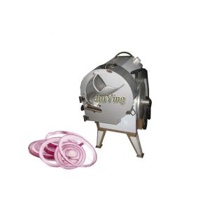 Industrial Fruit Slicer Machine / Carrot Ginger Vegetable Shredder Machine