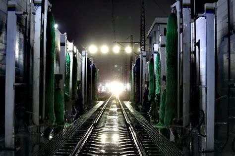 Kolon Efficient Train Washing Machine heavy vehicle washing automatically