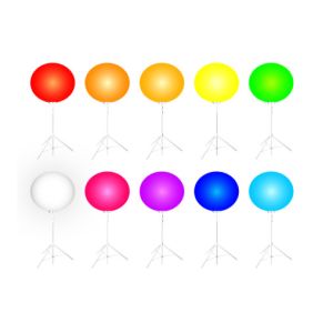 Experience Reduced Shadows and Glare-Free Comfort with Pearl Muse 400W Balloon