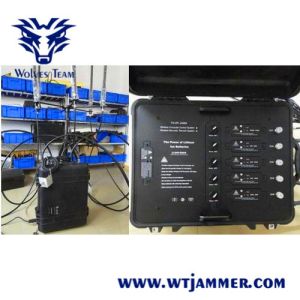 China Fan Cooled Rack Enclosure 600W Anti Drone Jammers on sale