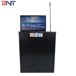 China Matte Black Motorized Monitor Lift With Theft Prevention Function on sale