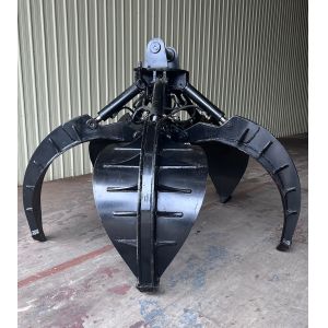 Q355B Q345B Material Grab Bucket For Excavator CAT VOLVO JCB