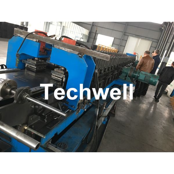 Quality 0-15m/Min Cable Ladder Roll Forming Machine With Panasonic PLC Frequency Control wholesale