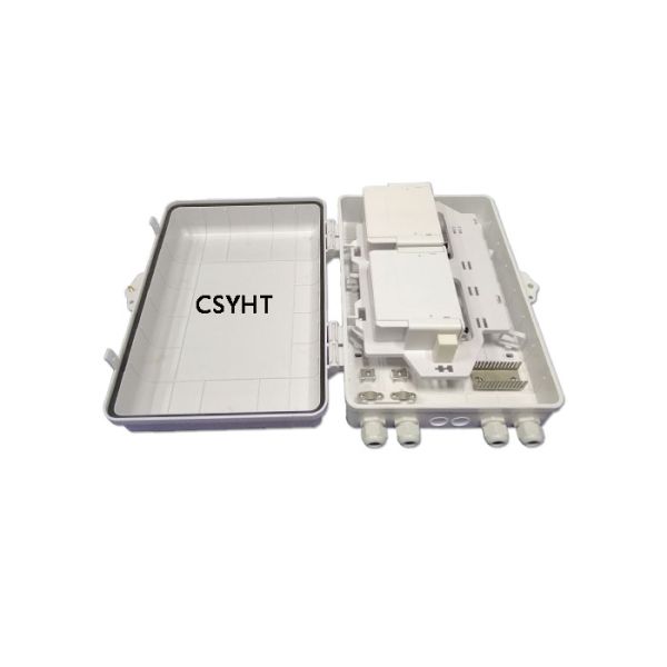 48FO IP65 Fiber Distribution Box With 1x8 Splitter Cassette FTTX FTTH FTTB FTTC