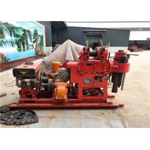China ST200 Core Drill Rig 200m , Borehole Drilling Rig With Hydraulic Power on sale