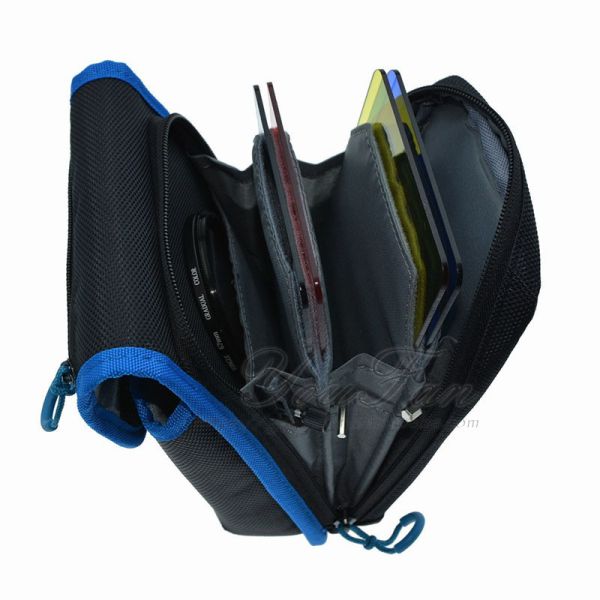 Quality Customized Packaging Camera Lens Pouch Filter Holder Embossed Logo Durable wholesale