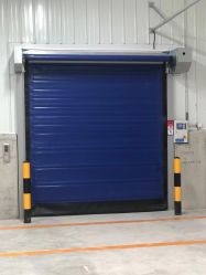 Quality Commercial Security Roller Shutter Fabric Curtain Fast Acting High Speed PVC Doors wholesale