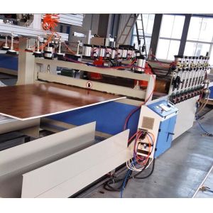 Wood Plastic Composite Extrusion Line With Twin Screw Extruder , WPC Foam Board