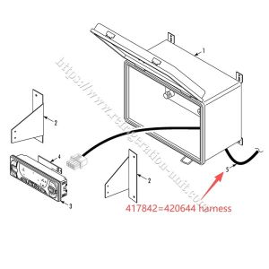 China 420644/42-0644 417842/41-8742 THERMO KING T-series T-600M T-800M T-1000M T-680Pro T-880Pro  T-1080Pro HARNESS - HMI controller on sale