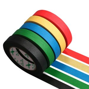 1 Inch Width Embossed Paper White Painters Tape Rubber Adhesive