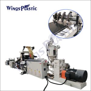 HDPE LDPE HIPS PVC Sheet Making PE PVC EVA Waterproof Sheet Extrusion Machine