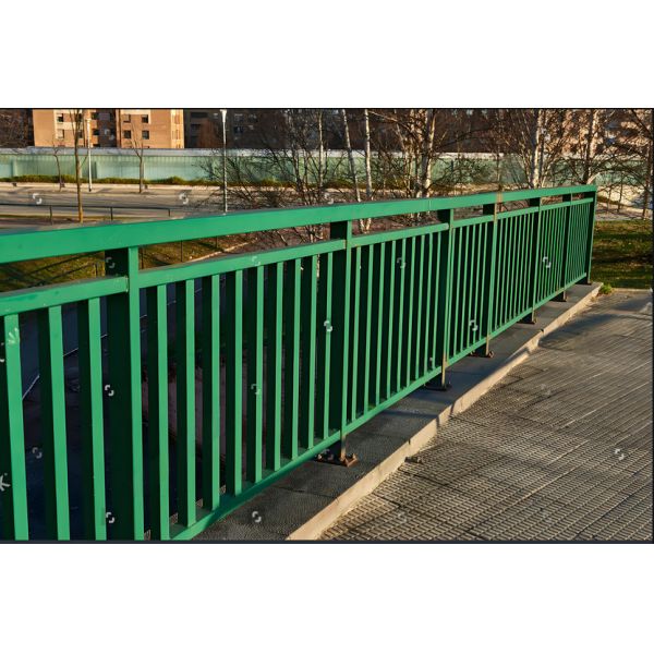 Quality Customizable Width and Modern Style Aluminum Safety Railing with Anti-Slip Surface wholesale