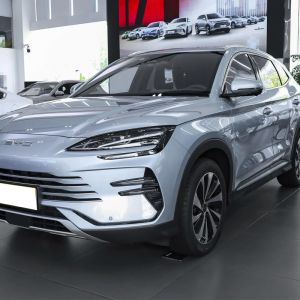 Dark BYD Song PLUS DM-i Electric SUVs with Autopilot and 180 Mph Top Speed