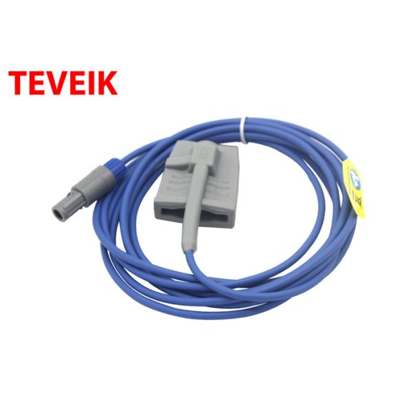Compatible Mindray PM7000 Soft Tip Reusable Spo2 Sensor / Probe For Adult soft