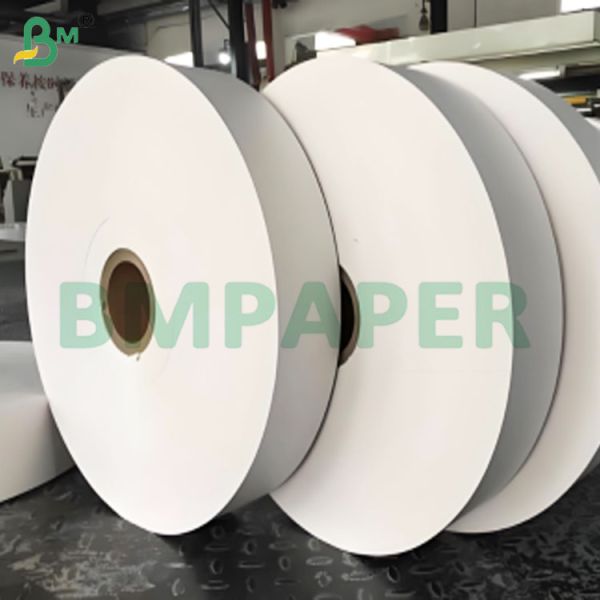 28GSM Not Toxic Straw Wrapping Paper Rolls with logo Customized 28GSM Not Toxic Straw Wrapping Paper Rolls with logo Customized