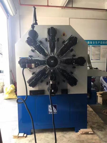 Faster 12 Axes Camless CNC Spring Bending Wire Forming Rotation Machine