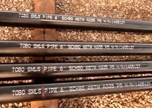 China Alloy Pipe Sch5 Petroleum 6 SCH80 ASTM A335 P5 Seamless Pipes on sale