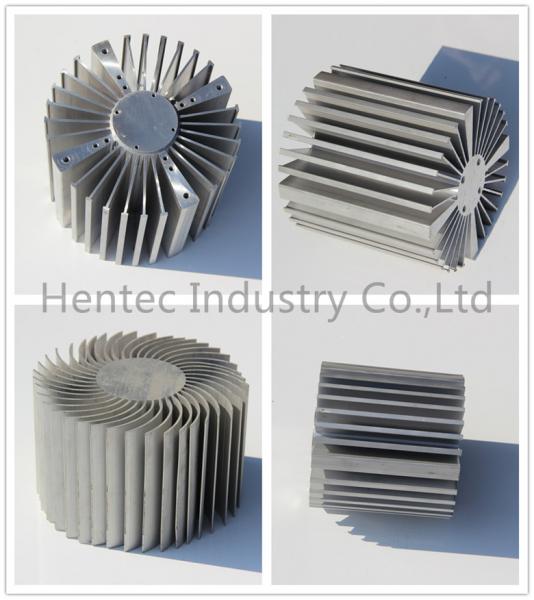 High Precision T4 T5 T6 large extruded Aluminum Heat Sink for machine