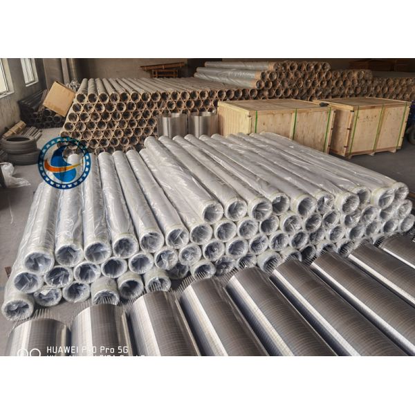 3000mm Stainless Steel Water Well Screens 6" 168mm For Well Drilling