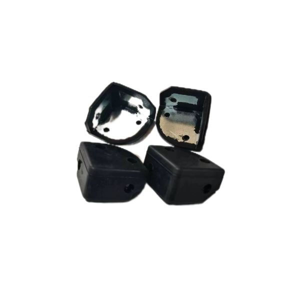 Temperature Round Black Rubber Diaphragm Seals Excellent Performance 60-90 Shore