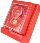 Emergency Start/Abort Button For Gas Fire-Extinguishing Control System With