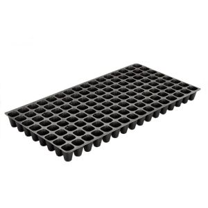 China Plant Growing Cells Plastic Germination Trays With Drain Holes on sale