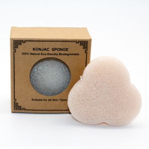 Tripetal Flower Konjac Vegetable Facial Sponge Gentle Facial Sponge Remove