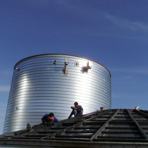 China Galvanized Steel / Clad Steel Waste Oil Storage Tank Various Sizes And Capacities on sale