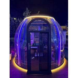 Modern Style Clear Polycarbonate Bubble House Insulated Prefab Picnic Dome Tent