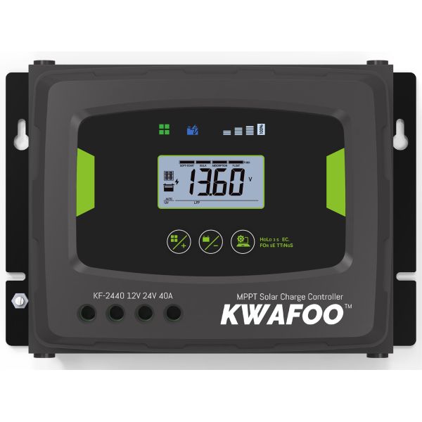 Quality 40A RV MPPT Solar Charge Controller with 6 Stage Charging 570W/12V 1140W/24V for LiFePO4 Batteries wholesale